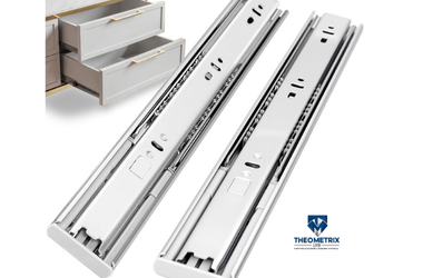 Home Heavy-duty ball bearing cabinet drawer slides for smooth furniture operation